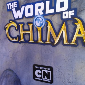 World of Chima entrance sign.